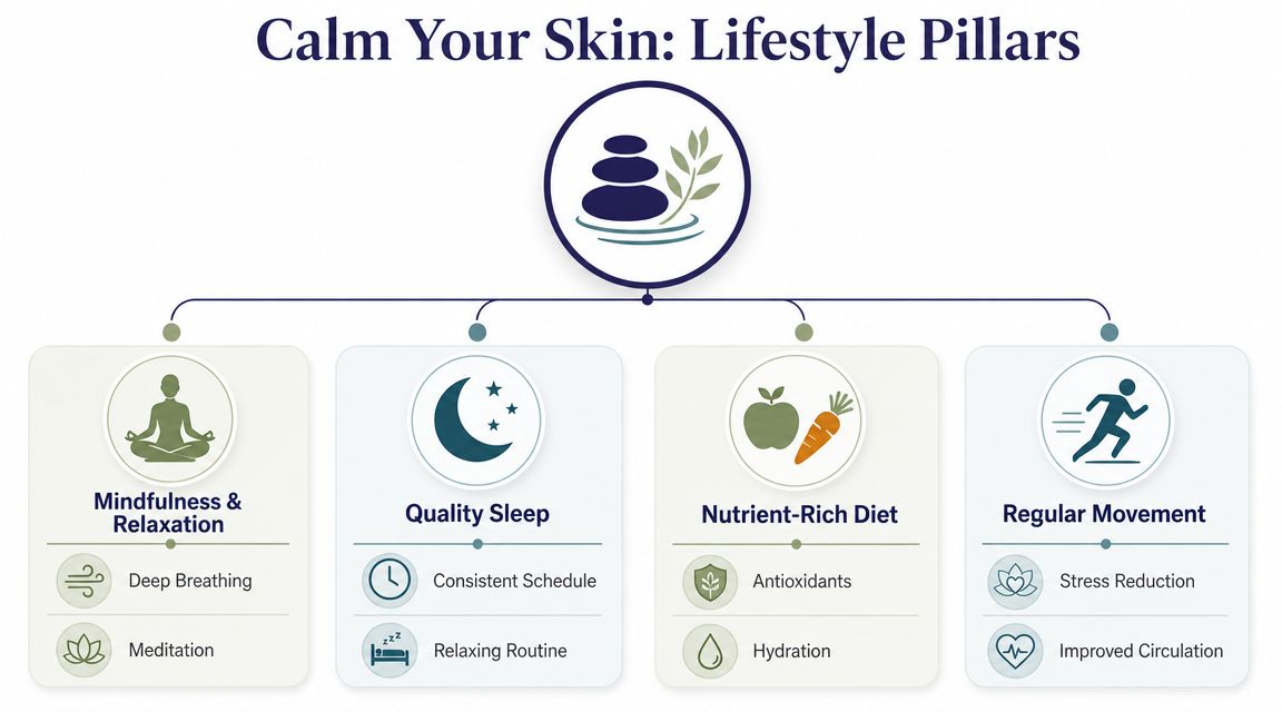 Practical Lifestyle Changes to Calm Your Skin