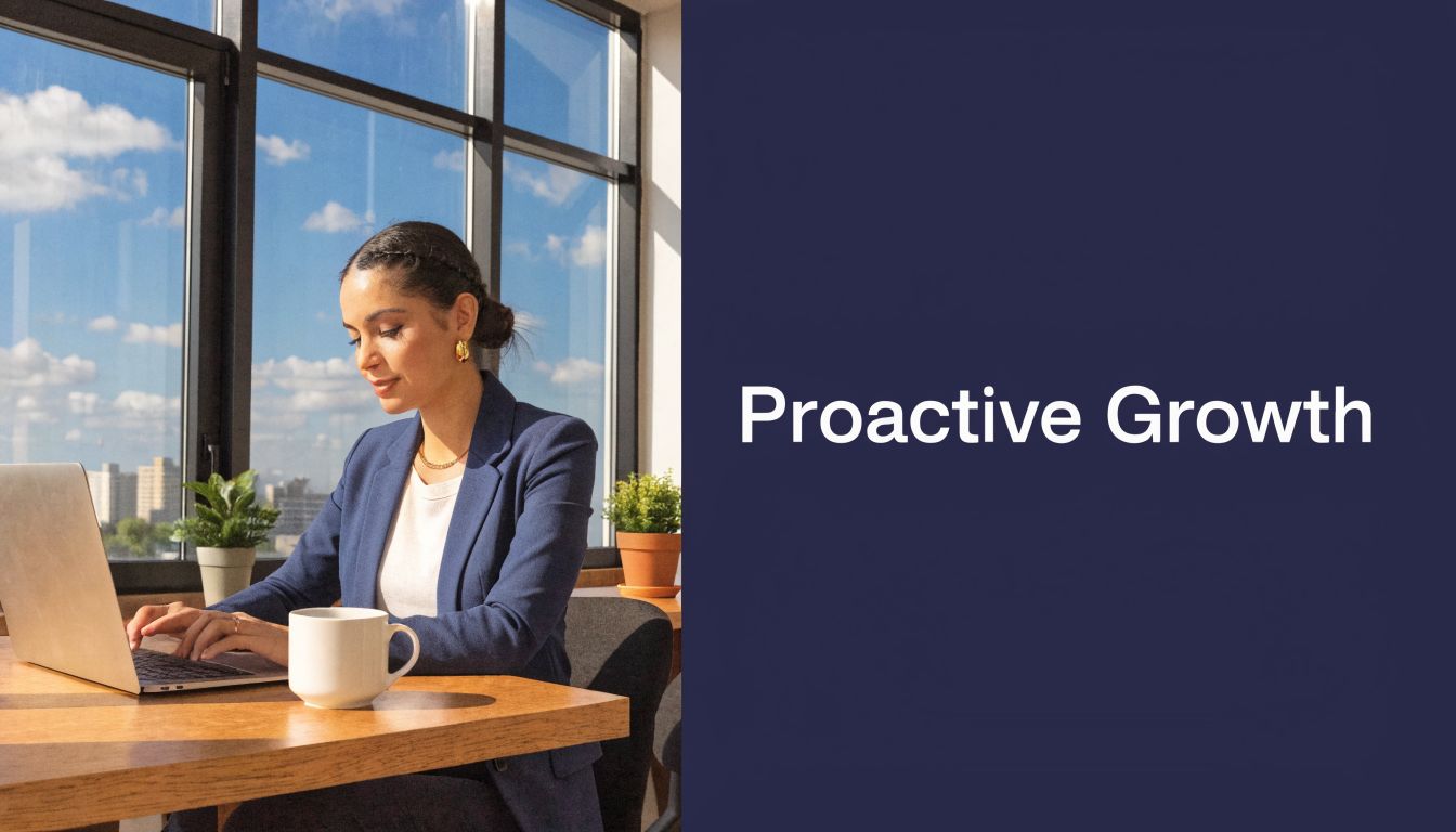 Mental Health Therapy: A Practical UK Guide for 2026 1 A professional woman working on a laptop at a sunny office table with a coffee cup.