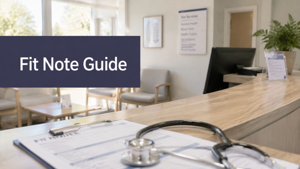 Getting a Fit Note from GP: Your 2026 Guide 28 fit note from gp medical reception